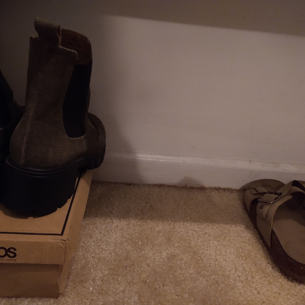 Green urban outfitters ankle boots - Picture 6 of 6